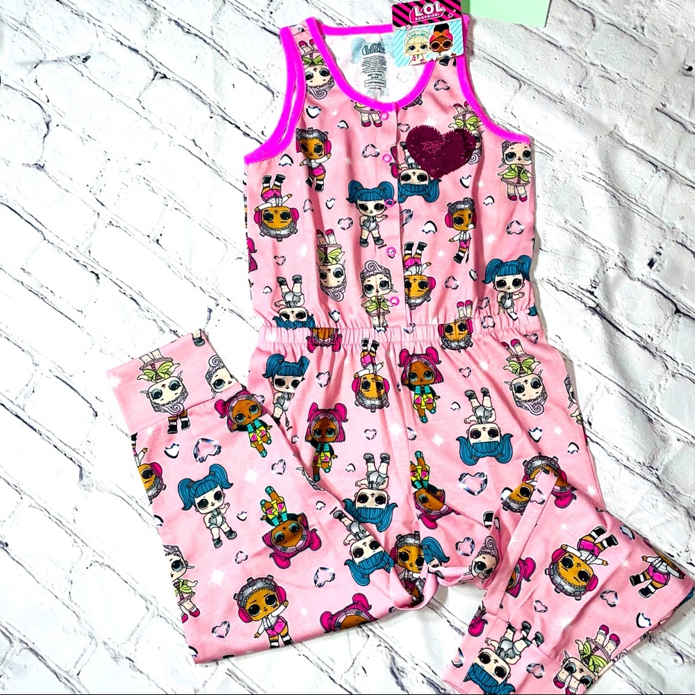 LoL Tank Suit Printed Pajamas